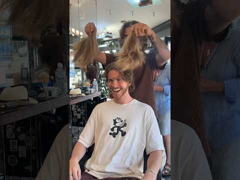 The Big Chop ✂️ #haircut #hairtransformation #music