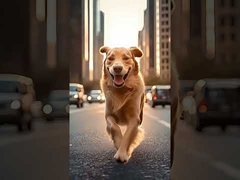Street Hero：Golden retriever saves baby from falling into sewer !🐾❤️#dog #shorts