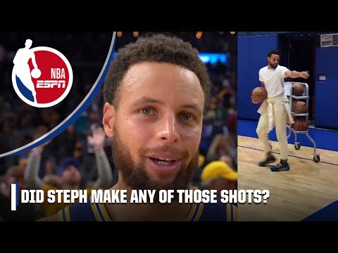 Steph Curry on if he made any of the full court shots: BOOK IT! video clip