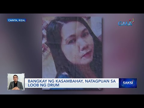 Bangkay Ng Kasambahay Nagtagpuan Sa Loob Ng Drum Sa Cainta Rizal