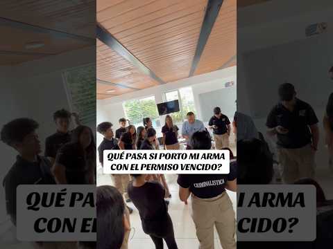 PORTAR UN ARMA CON PERMISO VENCIDO TE TRAE MULTAS, INCAUTACIÓN🚨 #DeNuestraTiendaTácticaDeportiva