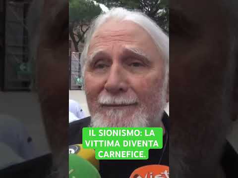 Lo scrittore Moni Ovadia spiega il fine dei sionisti #politica #geopolitica #gaza