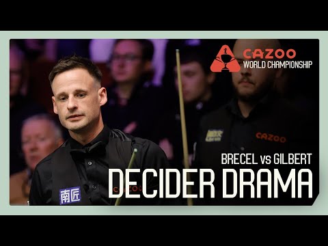 SHOCK! Luca Brecel vs David Gilbert DECIDER!  🤯 | Cazoo World
Championship 2024