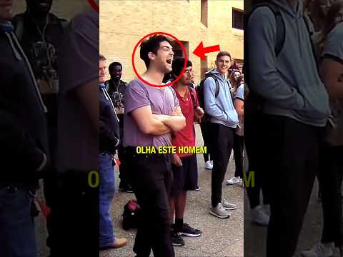 ATEU COMUNISTA RIA ÀS GARGALHADAS DE PASTOR CRISTÃO, MAS SE SURPREENDE COM A VERDADE! #shorts