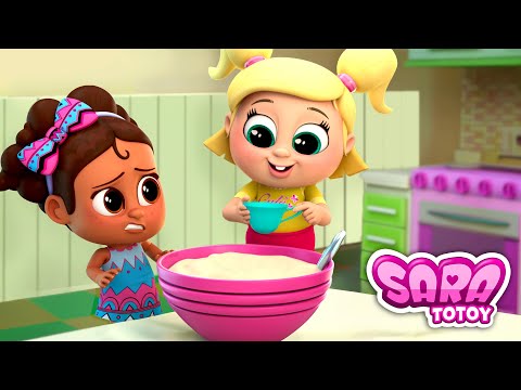 Desenho Educativo Infantil - Historinha da Sara Procurando o Óculos da Vovó!!! Em português