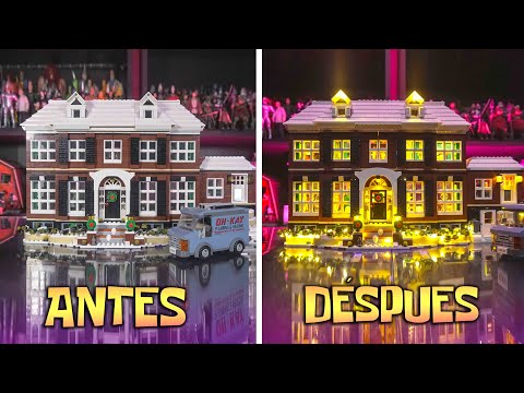 MEJORAMOS ESTE SET DE LEGO DE HOME ALONE 🎅🎄 | El Tio pixel