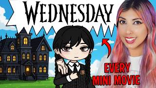 Reacting to EVERY Wednesday Addams Wenclair Gacha Life Club Mini Movie