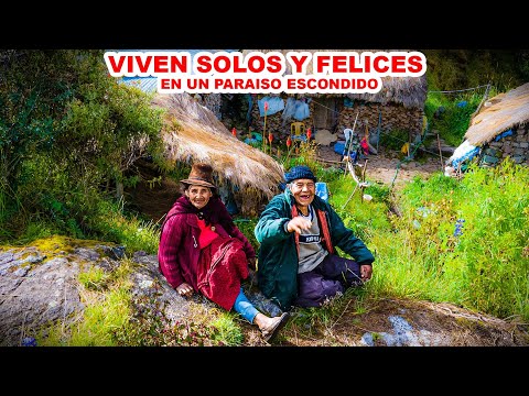50 años viviendo SOLOS Y FELICES en un oculto lugar de los ANDES PERUANOS | Jordy Aventurero