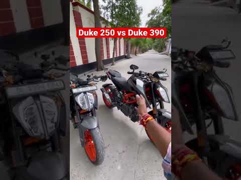Differences between duke 250 vs Duke 390 #duke390 #duke250