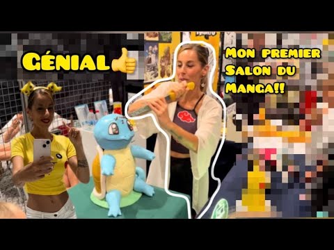 Vlog : Mon premier Festival Manga !! Un gros défi réalisé… #festival #manga #anime #cake
