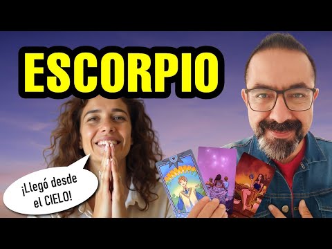 Escorpio ♏️ Lágrimas de ALEGRÍA 🙏🌈 MILAGRO gigante 🔮 TAROT interactivo