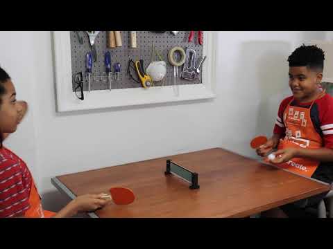 How to Make a Kids Table Tennis Game with Cardboard 