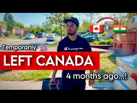 Canada to India Vlog via Dubai 🇨🇦 Left Temporarily in this “Messy Time”