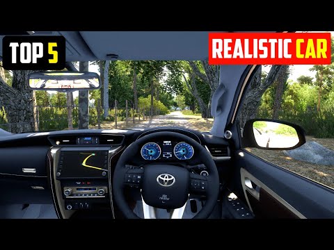 Top 5 New Open World Car Driving Games For Android l Best car driving games on Android 2024