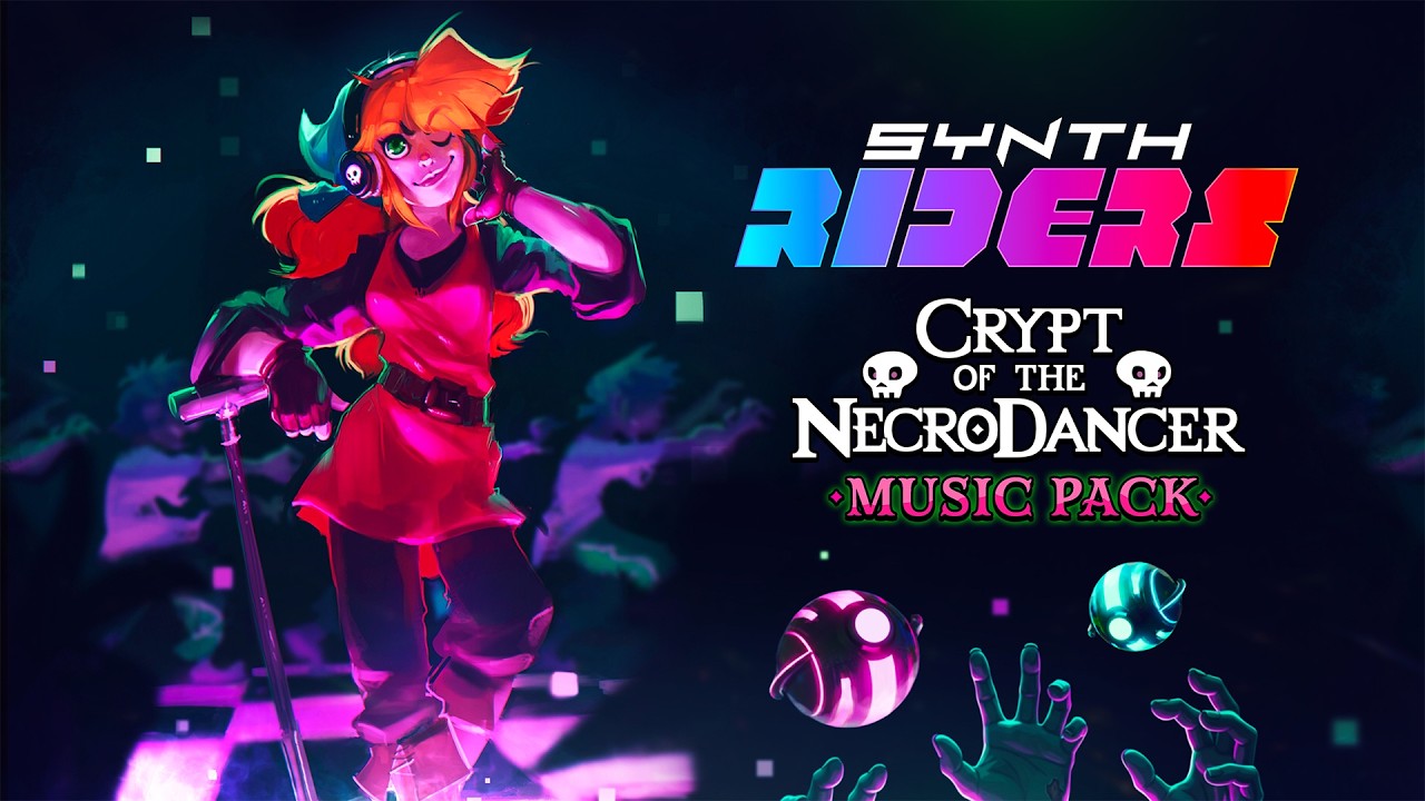 Synth Riders: Crypt of The NecroDancer Music Pack trailer thumbnail