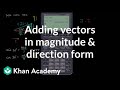 Vector Analysis and Trigonometry Concepts