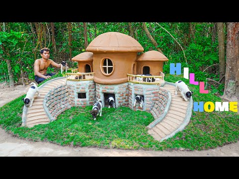 Rescued Puppies Get a Tiny Hill Home: Build & Love