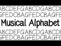 Exploring the Musical Alphabet