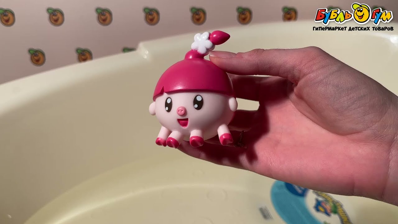 Игрушка для ванны Малышарики Нюшенька - видео