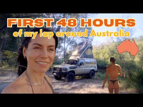 First 48 hours of my lap around Australia in my Troopy | 4x4 off-road adventures