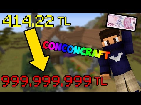 NE KADAR PARA KAZANDIM ? - CONCONCRAFT GERÇEK HAYAT #15