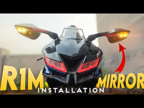 How I Installed R1M Type Mirrors on My R15 V3 🔥