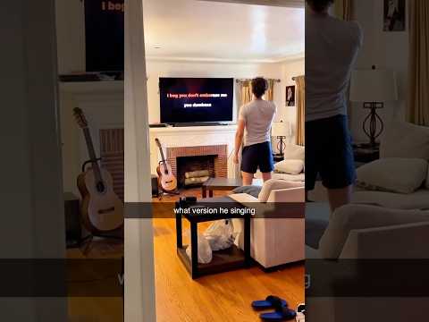 They Walked in on Him SCREAMING Sabrina Carpenter Song 😳😂