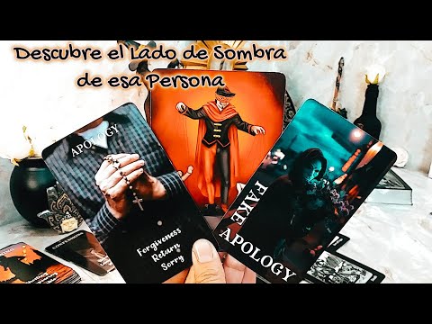 ✨Un Vistazo a Su Lado de Sombra🔎🌚Descubre Lo más Oscuro en El/Ella 🎃👻#tarot