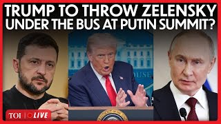 Trump FULL Presser LIVE | ‘Disagree With What He’s Done’: Trump Snaps At Zelensky Before Putin Meet