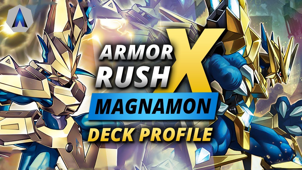 Digimon TCG! BEST TOP TIER! Magnamon X Armor Rush Deck Profile & Combos! (BT9 English Format)