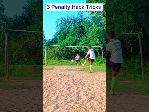 3 Jabardasth Hacker Penalty Shoot Tricks 👿👿👿 #football #trending #shorts #soccer