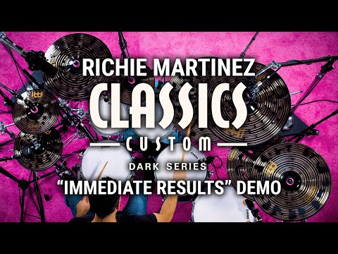 Meinl Cymbals - Classics Custom Dark - Richie Martinez 