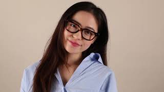 Miu Miu MU07XV VAU1O1 Rectangle Honey Yellow Tortoise Eyeglasses