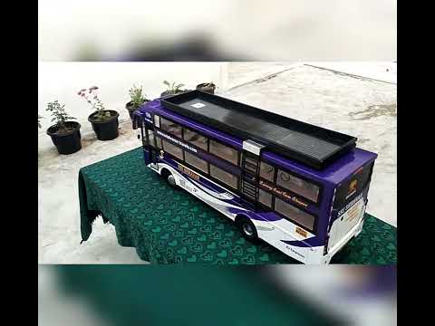 #kumari miniatures#handmade #sri shravan travels company bus #models#automobile #miniature #artist