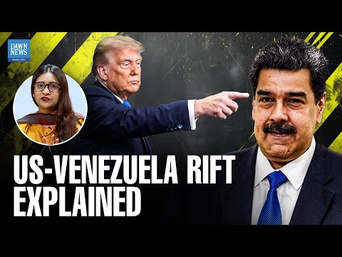YouTube video thumbnail: US-Venezuela Rift Explained: From Oil, Cocaine to $50m Bounty on Maduro