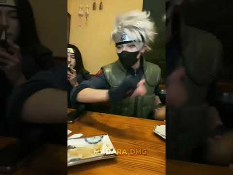 Kakashi accidentally fed Sakura😂😂 #anime #shorts #kakashi prank #viralshorts #video
