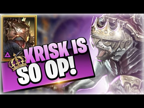Why Krisk is SO INSANE and the BEST Champ in RAID?!