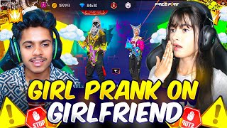 I’m Girl PRANK on a YouTuber 😱 Biggest YouTuber Show Me Emote in Cs Rank | Ajja 1 vs 4 me !!😤