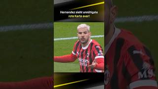 Hernandez sieht unnötigste rote Karte ever! | UEFA Champions League | DAZN