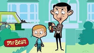 Bean Has Bowling Balls Stuck On His Hand! | Mr Bean