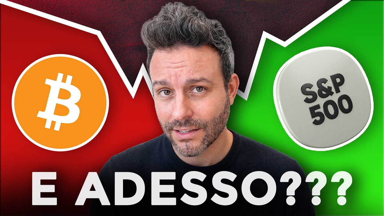 Bitcoin e S&P 500: il segnale che NON volevo (assolutamente) vedere