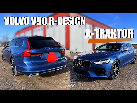 SVERIGES FÖRSTA Volvo v90 R-design EPA / A-traktor - [VLOGG #362]