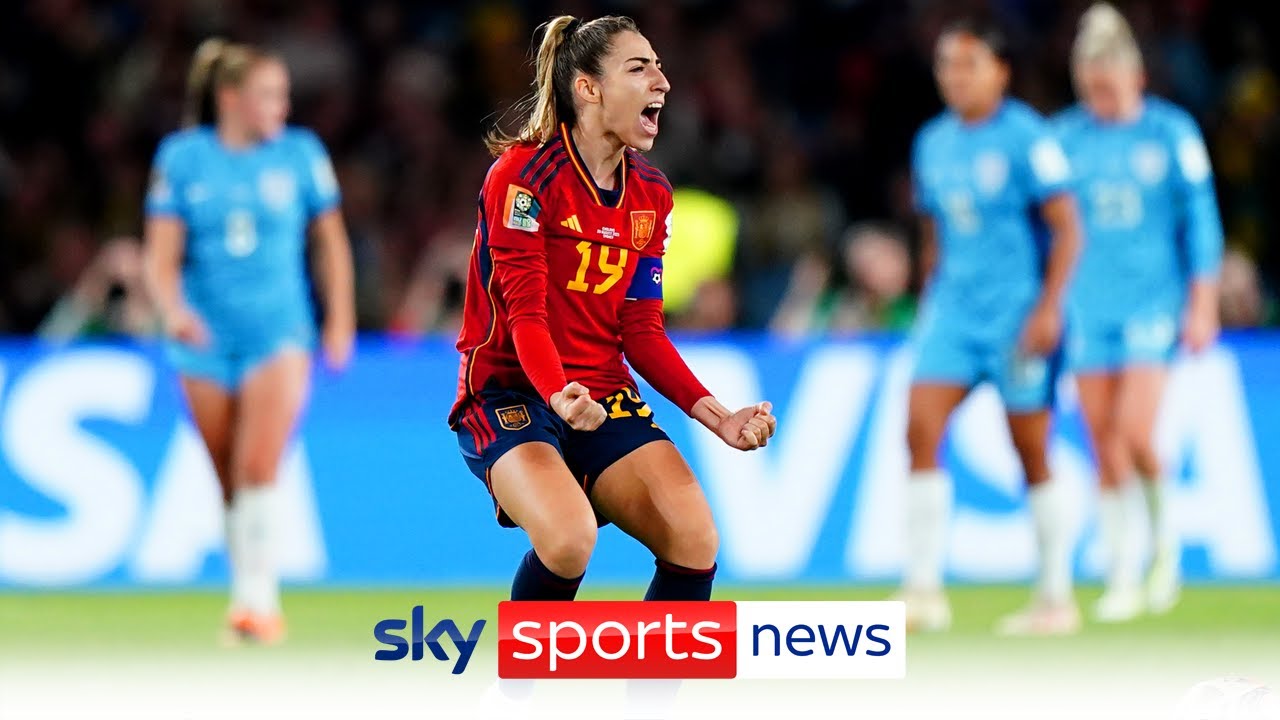 Spain beat England to win the Women’s World Cup