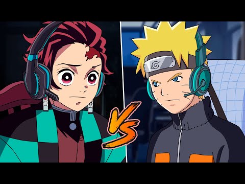 TANJIRO VS NARUTO (LUFFY, GOKU, ICHIGO Y DEKU) JUMP FORCE| FactyKilian