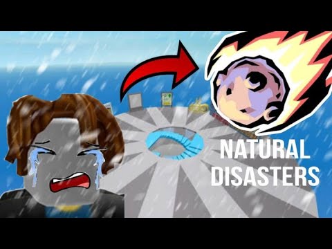 ROBLOX Natural Disaster Survival ( Funniest Moments ) #2