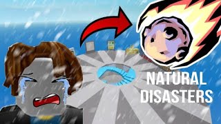 ROBLOX Natural Disaster Survival ( Funniest Moments ) #2