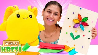 Ayşe ve Lucky ile Eğlenceli Çiçek Etkinliği! Oyuncak Kreşi - Yeni Bölüm!