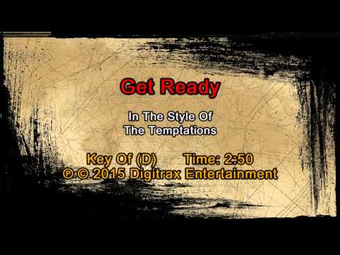 The Temptations – Get Ready (Backing Track)