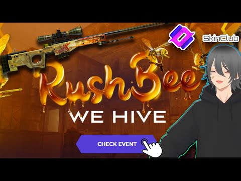 New Exclusive Event Cases Part - 2 | Rush Bee | CSGO crate opening | SkinClub Season 4