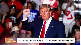 YouTube video thumbnail: Trump Rallies GOP Ahead of Midterm Elections